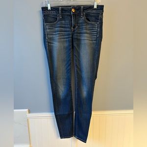 American Eagle Superlow stretch jeans sz 4R